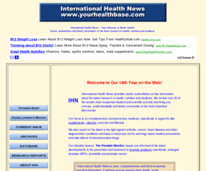 yourhealthbase.com: International Health News (Health, Nutrition, Medicine)
International Health News 