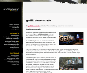 graffitispuiters.nl: DEMONSTRATIE : GRAFFITI DEMONSTRATIE : GRAFFITI SPUITER : GRAFFITI ACT : GRAFFITI SHOW : DEMO
graffiti demonstratie demonstraties graffiti spuiter