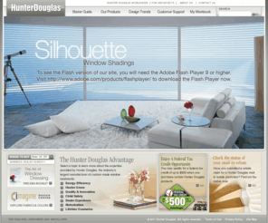 lightcanchangeeverything.net: Window Treatments - Hunter Douglas Window Treatments
As the industrys largest manufacturer of custom-made window treatments, Hunter Douglas window fashions are designed and assembled in the U.S., and backed by a Lifetime Guarantee.