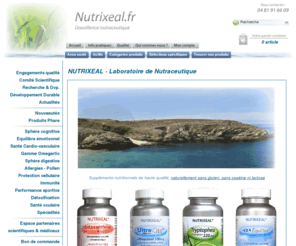 nutrixeal.fr: NUTRIXEAL - Laboratoire de Nutraceutique
