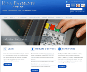 rivapayments.com: Riva Payments | Credit Card Processing | New York
Riva Payments is a New York based company that specializes in providing a full range of payment processing tools, including credit card processing, ACH, Gift Cards to companies of all sizes.