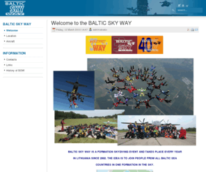 skyway.lt: Welcome to the BALTIC SKY WAY
Joomla! - dinaminis portalų variklis ir turinio valdymo sistema