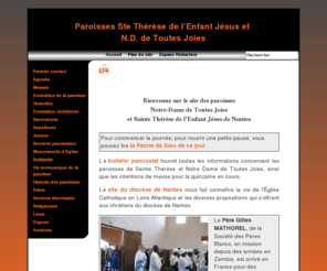 stherese-ndtoutesjoies.com: Paroisses Ste Thérèse de l'Enfant Jésus et 

N.D. de Toutes Joies
