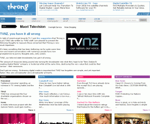 throng.co.nz: Throng | NZ's TV watching community | TV Blogs
