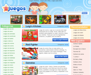 ajuegos.com: Juegos infantiles - Los mejores juegos para niñas y juegos para niños en Bjuegos.com
Juegos infantiles para niños y para niñas gratis cada día. Te esperamos para jugar a juegos de niños y juegos de niñas. ¡¡Haz click ya!!