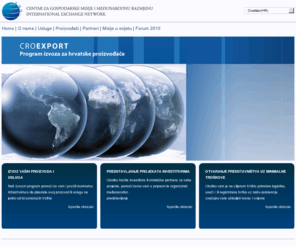 croexport.org: CROEXPORT
Centar za gospodarske misije i međunarodnu razmjenu | International Exchange Network