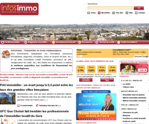 infosimmo.com: PRET IMMOBILIER, Crédit immobilier, les taux immobilier, information sur l'immobilier
Tout savoir sur l'immobilier, les prêts immobiliers, les taux de crédit immobilier, afin de réaliser la meilleure acquisition immobilière.