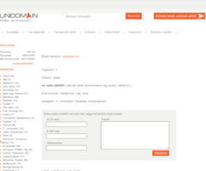 szamker.hu: Unidomain - szamker.hu
vállalkozás, cég, üzlet