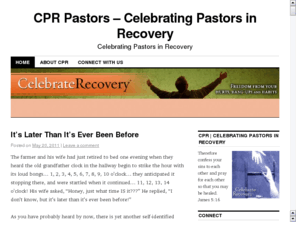 cprpastor.org: CPR Pastors - Celebrate Recovery for Pastors
CPR Pastors Celebrate Recovery