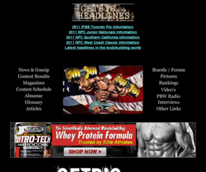 getbig.com: Getbig.com: American Bodybuilding, Fitness and Figure
Getbig.com: #1 Source of Bodybuilding & Fitness Info