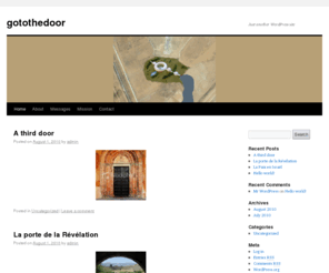 gotothedoor.com: gotothedoor | Just another WordPress site
