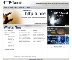 http-tunnel.com: Bypass Firewalls - Preserve your  online Anonymity, Privacy & Security - HTTP Tunnel Corp
Company provider of products that bypass firewall and/or do not want to be monitored at work and school. Free