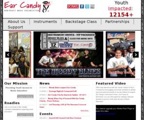 instrument-drive.com: Music Charity, Non-Profit Children's Music Education, Instrument Drive
Ear Candy Music Charity is dedicated to providing youth access to music education by hosting Instrument Drives, Backstage Class opportunities, and music programs