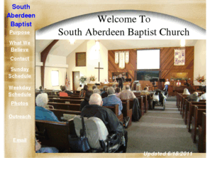 sabdnbaptistchurch.com: Home
This web site has been created with technology from Avanquest Software.