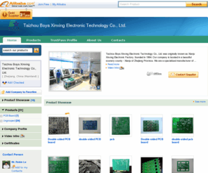 boystar-pcb.com: Taizhou Boya Xinxing Electronic Technology Co., Ltd. - PCB, PCB assembly, electronic shock
PCB, PCB assembly, electronic shock and more... See info for all products/services from Taizhou Boya Xinxing Electronic Technology Co., Ltd..