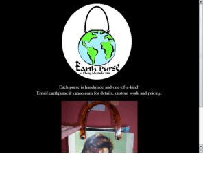 earthpurse.com: EarthPurse by Cheryl Mendiola
