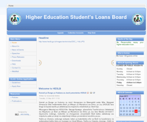 heslb.go.tz: Welcome to HESLB
HESLB - Higher Education Student's Loans Board