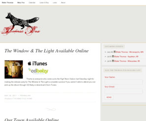 thomas-fox.org: Thomas Fox
The home page of Mary Fox & Blake Thomas