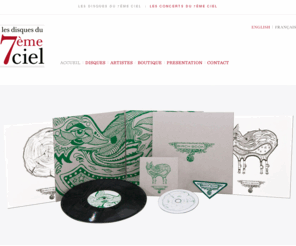 7ciel.net: les disques du 7ème ciel
Les Disques du 7ème Ciel is an independent record label based in Paris, France.