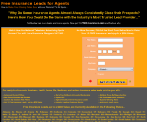 buyinsurancelead.com: Free Insurance Leads for Agents - Insurance Marketing that Soars?
Free Insurance Leads for Agents - The insurance marketing edge they pray you ignore. Soar your closing rates with national TV ad spots that work for you...