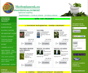 herboplanetsk.eu: Naše produkty HERBOPLANET SK, s.r.o.
