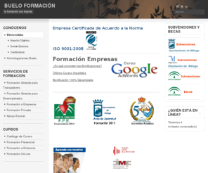 bueloformacion.com: BueloFormacion.com
Academia de cursos de formacion, cursos junta andalucia, cursos para desempleados, fpe, gestión,organización e impartición de cursos gratuitos a empresas. Entidad organizadora de formación bonificada, oposiciones para cuerpo de seguridad del estado.