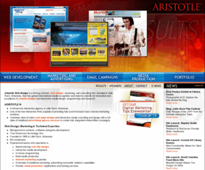 southernresource.com: Web Design - Arkansas Website Design - Little Rock Website Design - Web Page Design
Aristotle Web Design is a thriving Little Rock, Arkansas website design, marketing, and consulting firm that has gained international media recognition and industry awards for innovation and excellence.