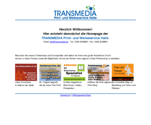 transmedia.biz: TRANSMEDIA Print- und Werbeservice Halle
