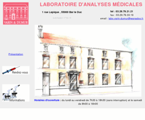 biotriangle.com: Laboratoire Varin Dumur
laboratoire d'analyses medicales