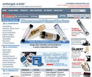 omegastick.com: Sensors, Thermocouple, PLC, Operator Interface, Data Acquisition, RTD
Your source for process measurement and control. Everything from thermocouples to chart recorders and beyond. Temperature, flow and level, data acquisition, recorders and more.