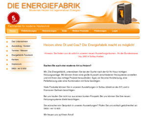 die-energiefabrik.de: Home - Die Energiefabrik - Fachhandel für moderne Heiztechnik
Meine Homepage