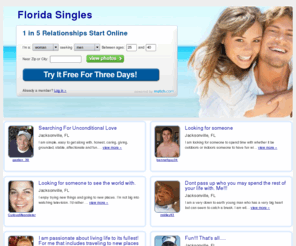 florida-singles.net: Singles - Find Singles in Florida
Browse Florida singles ads and find the perfect date on Florida-Singles.Net.  Local online dating has never been this easy.