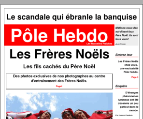 lesfreresnoels.com: Les Frères Noëls page1
