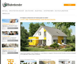 buedenbender-hausbau.de: Fertighaus, Architektenhaus, Moderne Architektur: Büdenbender Hausbau
Ein Fertighaus von Büdenbender bietet anspruchsvolle Wohnwelten mit höchster Individualität und Flexibilität.