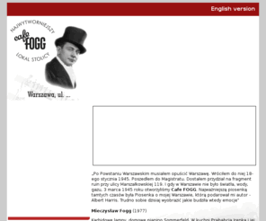 cafefogg.pl: Cafe Fogg
muzyka sztuka