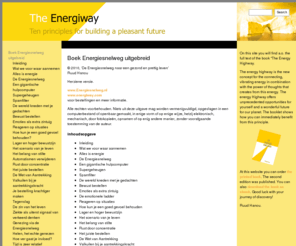 energyhighway.info: Energiway, the highway of connected intelligent vibrating energy - Boek Energiesnelweg uitgebreid
CMSimple is a simple content management system for smart maintainance of small commercial or private sites. It is simple - small - smart!