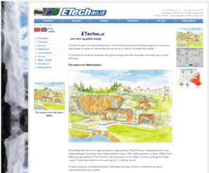 etechmiljo.no: Etech Miljø - rent vann og grønn energi
EtechMiljø kan behendle ditt prosessvann og sørge for at det skal tilbake til naturen som rent vann. Det er grønn energi.