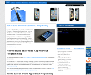 howtobuildaniphoneapp.net: HOW TO BUILD AN IPHONE APP WITHOUT PROGRAMMING - How to build an iPhone app without learning to write code.
Learn all about HOW TO BUILD AN IPHONE APP WITHOUT PROGRAMMING. This site will provide information and solutions to help you build and market your app.