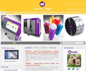 imaje.co.uk: Home page |
marking and coding equipment, ink jet, industrial ink jet printer, laser, thermal printer, print, apply system. Imaje : coding software and process to personalise documents. 