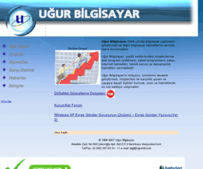 ugurbil.com: Uğur Bilgisayar - Ana Sayfa
Uğur Bilgisayar bilgisayar programları geliştirir.