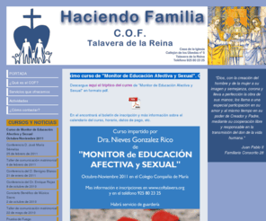 coftalavera.org: Qué es el C.O.F.
Centro de orientación familiar de Talavera de la Reina