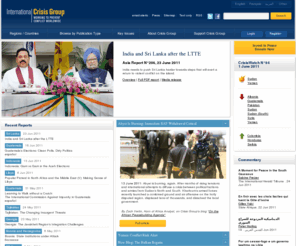 crisisgroup.org: Homepage - International Crisis Group
The International Crisis Group is an independent, non-profit, non-governmental organisation committed to preventing and resolving deadly conflict. 