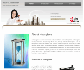 hourglass-maker.com: Wholesale hourglass supplier to make your perfect promotional gift
We can supply promotional gift hourglass for worldwide clients and assure giving you a quality promotional hourglass at great prices to boost your brand cognition.