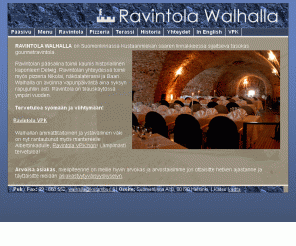 restaurantwalhalla.com: Ravintola Walhalla
Restaurant Walhalla is a gourmet restaurant located on the historic grounds on the fortified southern edge of Suomenlinna. The restaurant offers, besides the beautiful surroundings of its main dining hall caponiere Delwig, also a bar, a stunning Sea view terrace and the Pizzeria Nikolai. The restaurant is open from the First of May till the crayfish season in autumn. The restaurant is open for orders all year.