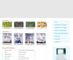 kingwhitehorse.com: King White Horse Trading Co.,Ltd. & King White Horse Industry Co.,Ltd.
Website Description