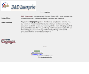 ddenterprise.com: D & D Enterprise
 - Long Distance Services, Lowest Cost.