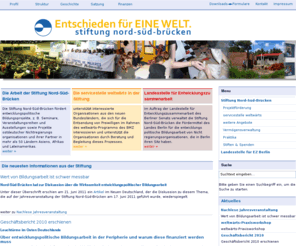 haettig.com: Stiftung Nord-Süd-Brücken | Stiftung Nord-Süd-Brücken
