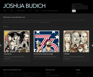 joshuabudich.com: Joshua Budich – Art Gallery – Illustration, Graphic Design, Web Design
