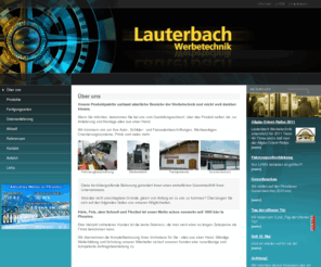 lauterbach-werbetechnik.com: Lauterbach Werbetechnik Pfronten: Über uns
Lauterbach Werbetechnik - Wir kümmern uns um Ihre Auto-, Schilder- und Fassadenbeschriftungen, Werbeanlagen, Orientierungssysteme, Prints und vieles mehr