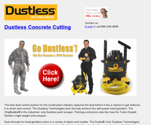 dustless-concrete-cutting.com: CutBuddie Dust Shroud for Dustless Decorative Concrete Cutting
The CutBuddie gives decorative concrete contractors a dustless way to make decorative cuts in concrete without putting a lot of harmful dust in the air. This dust shroud fits most grinders and has an adjustable cutting depth guide for precise control of the decorative cuts.